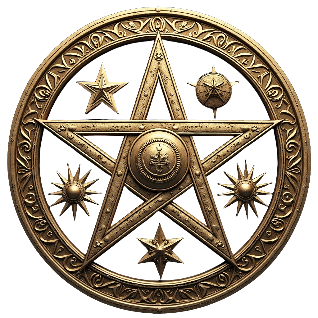 Celestial Pentacle Emblem